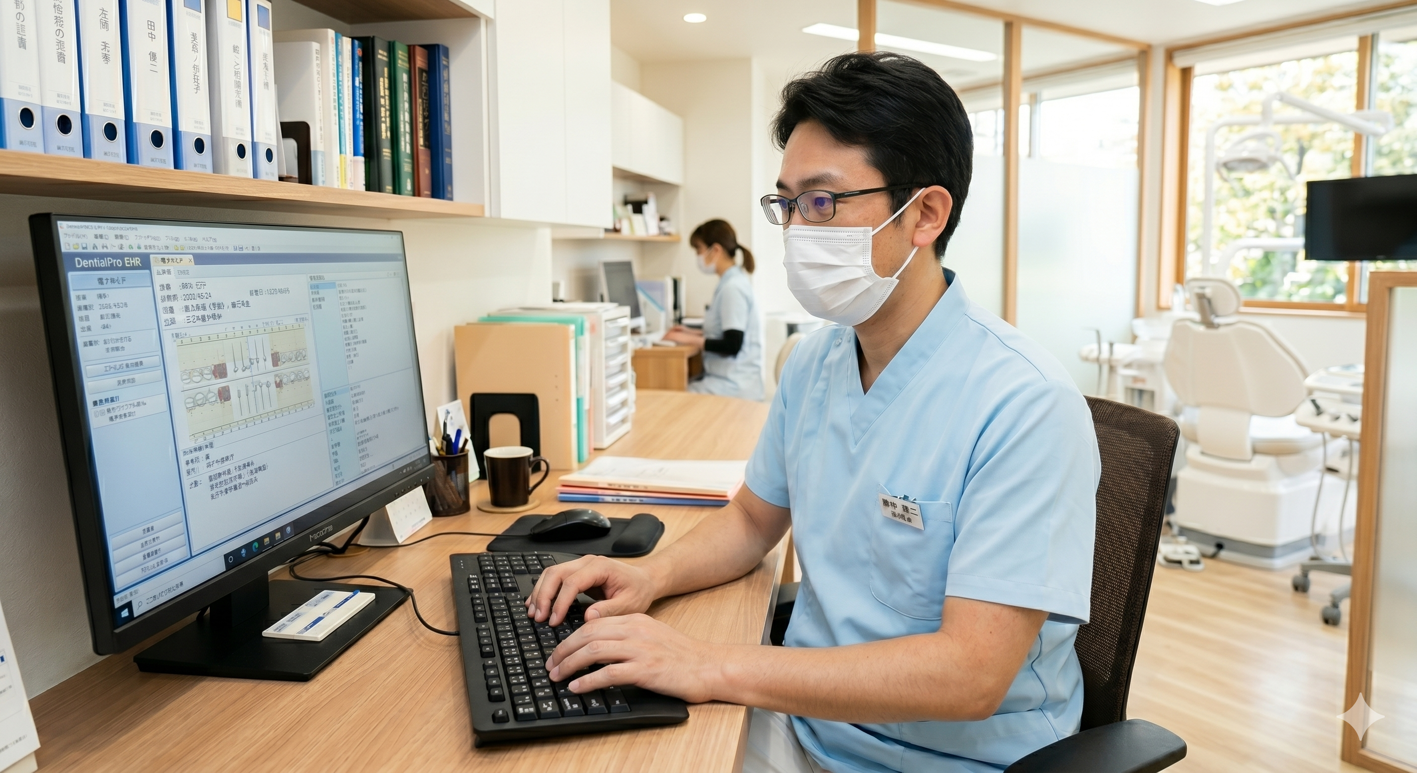 金パラ使用時のカルテ記載対応